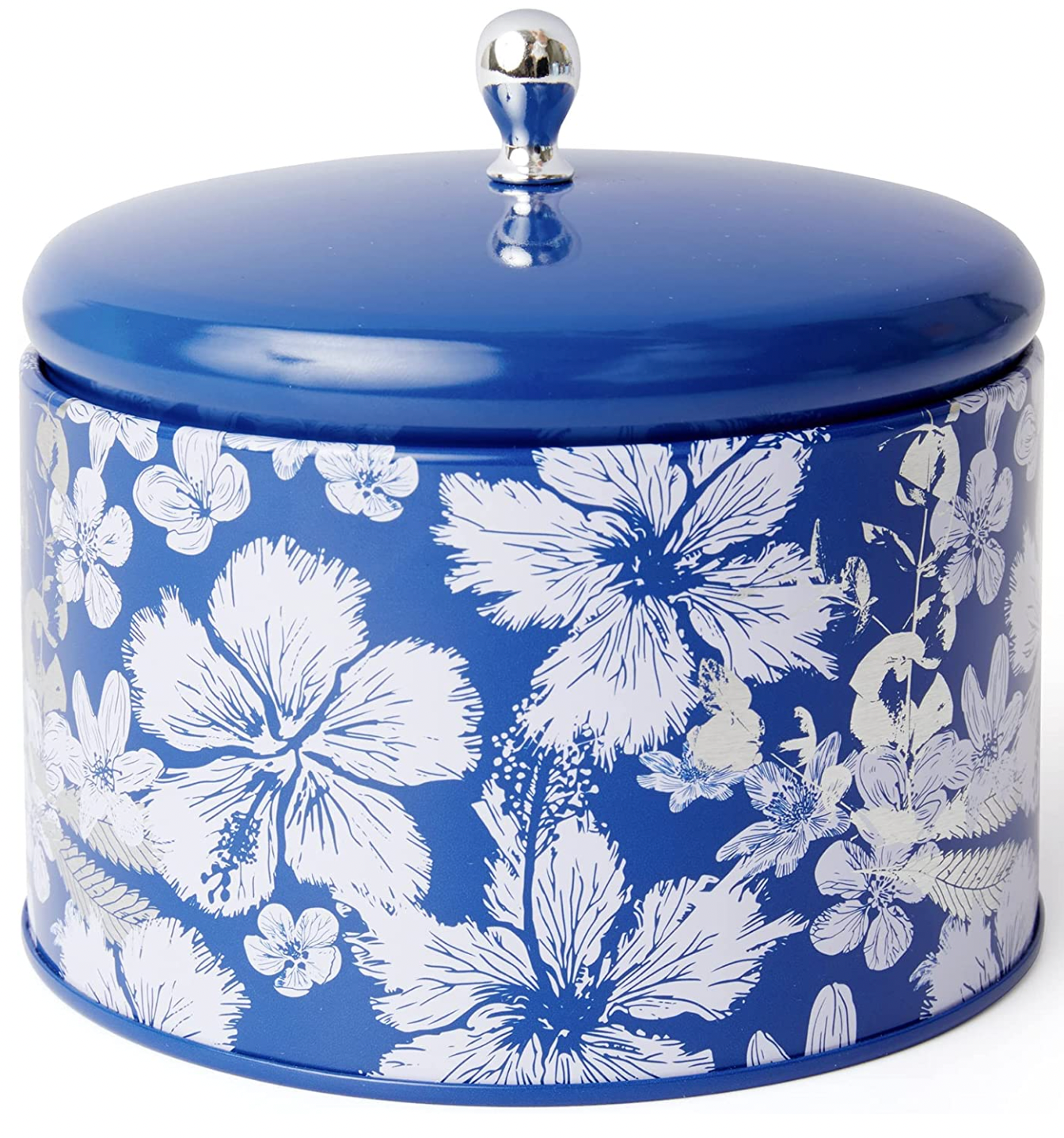 Shore Breeze and Sage 14.1oz Blue Tin Candle with Double Wick - Perfect Gift for Home Ambience